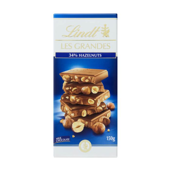 Tableta Les Grandes con Leche y Avellanas 150g