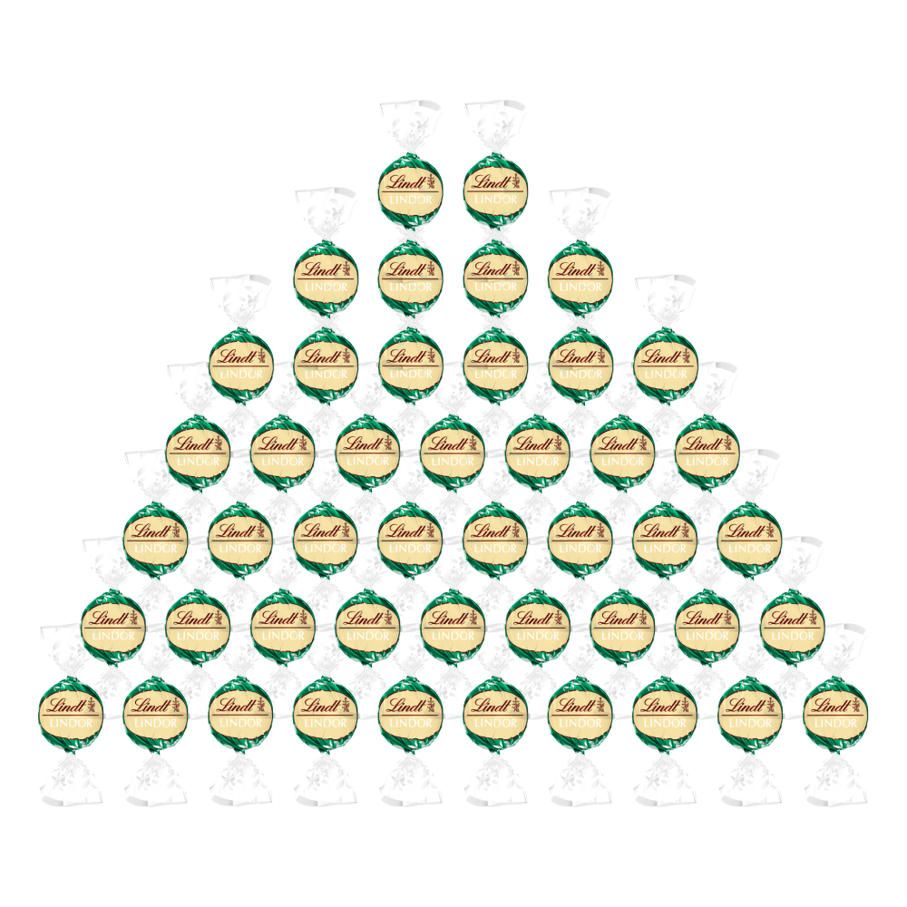 Bag LINDOR bombones Amargo y Menta 575g
